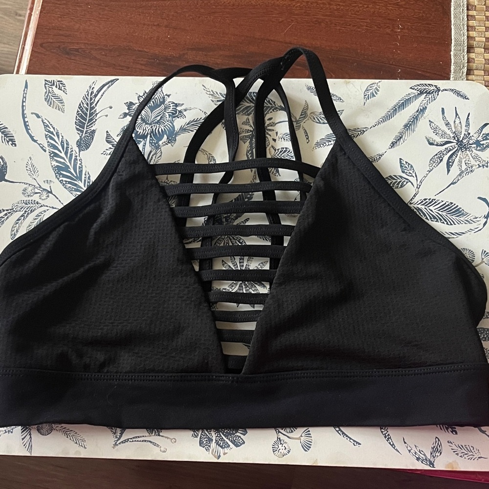 Lorna Jane Black Strappy Women's Bralette